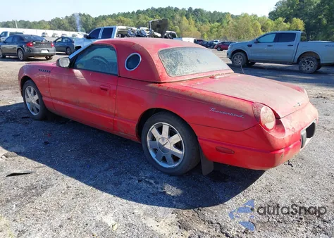 2003 Ford Thunderbird из США, поврежденный, VIN 1FAHP60A83Y103351